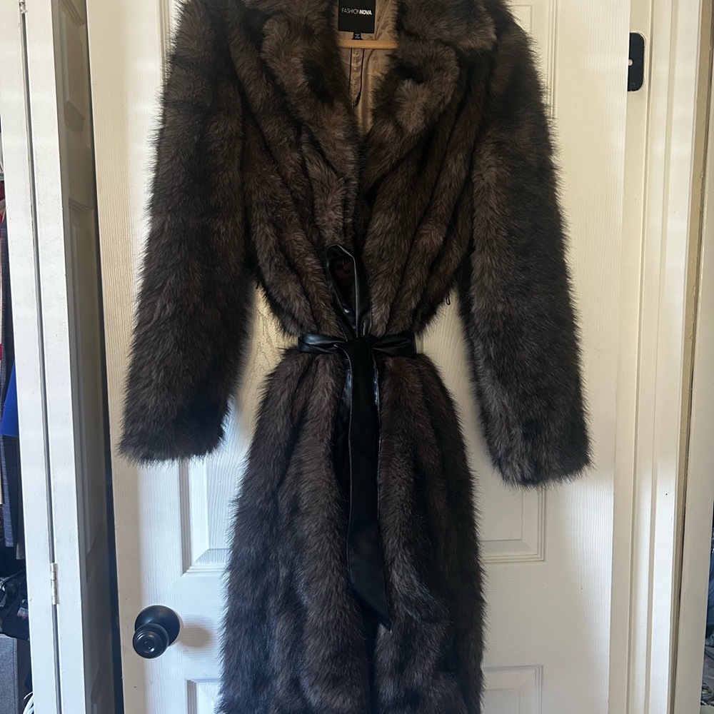 Faux Fur Coat